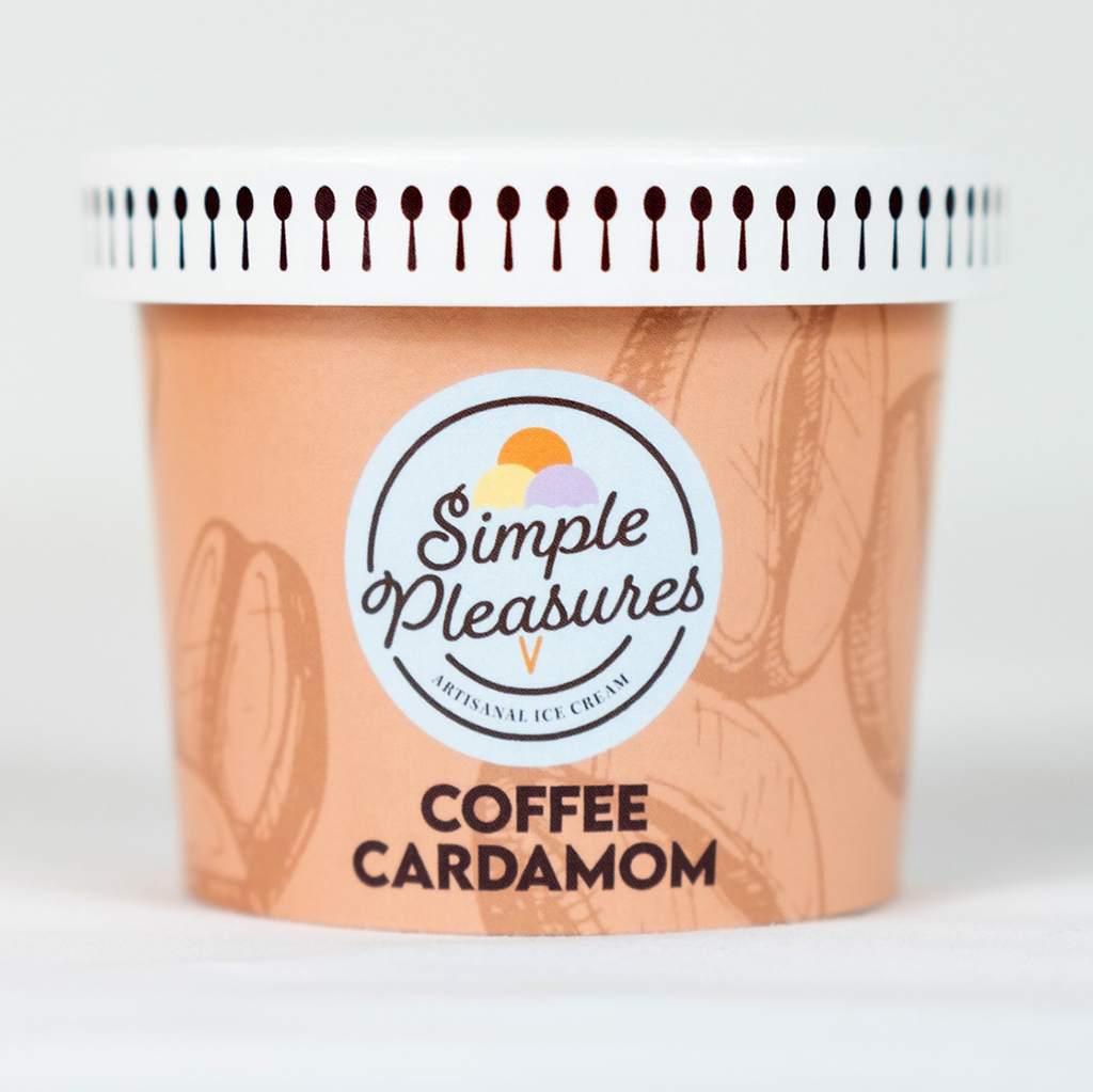 Simple Pleasures Coffee Cardamom Ice Cream