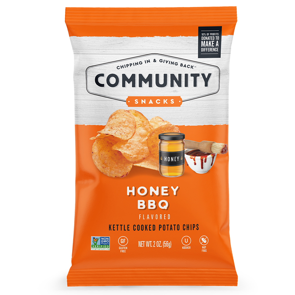 Kettle Chip Honey BBQ 2oz.