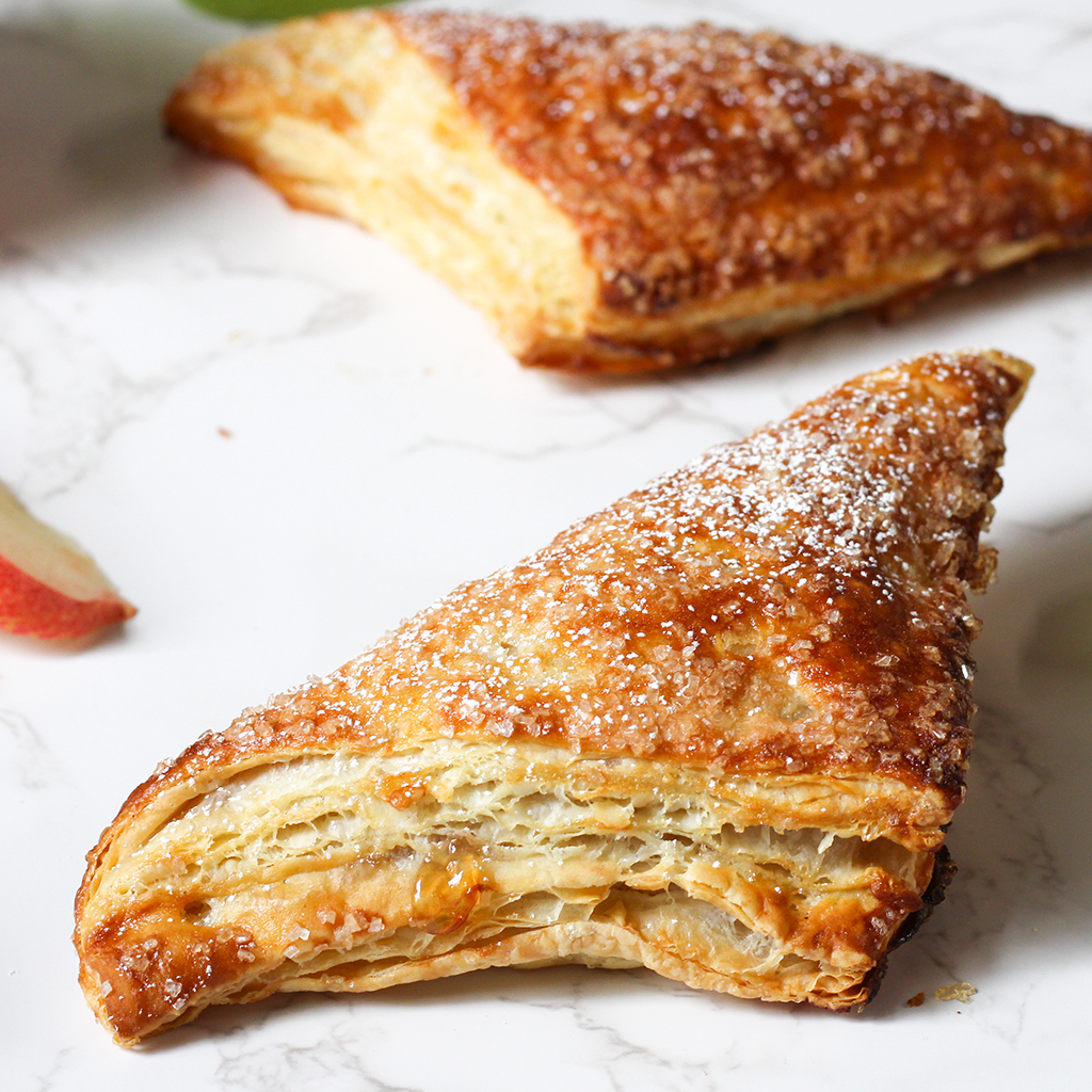 Large Natural Apple Turnover, FTO