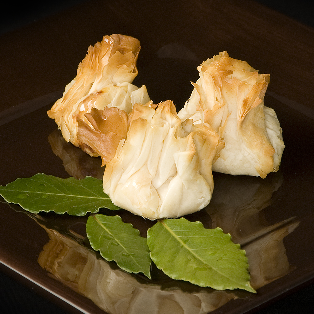 Phyllo Brie w/ Raspberry Jam