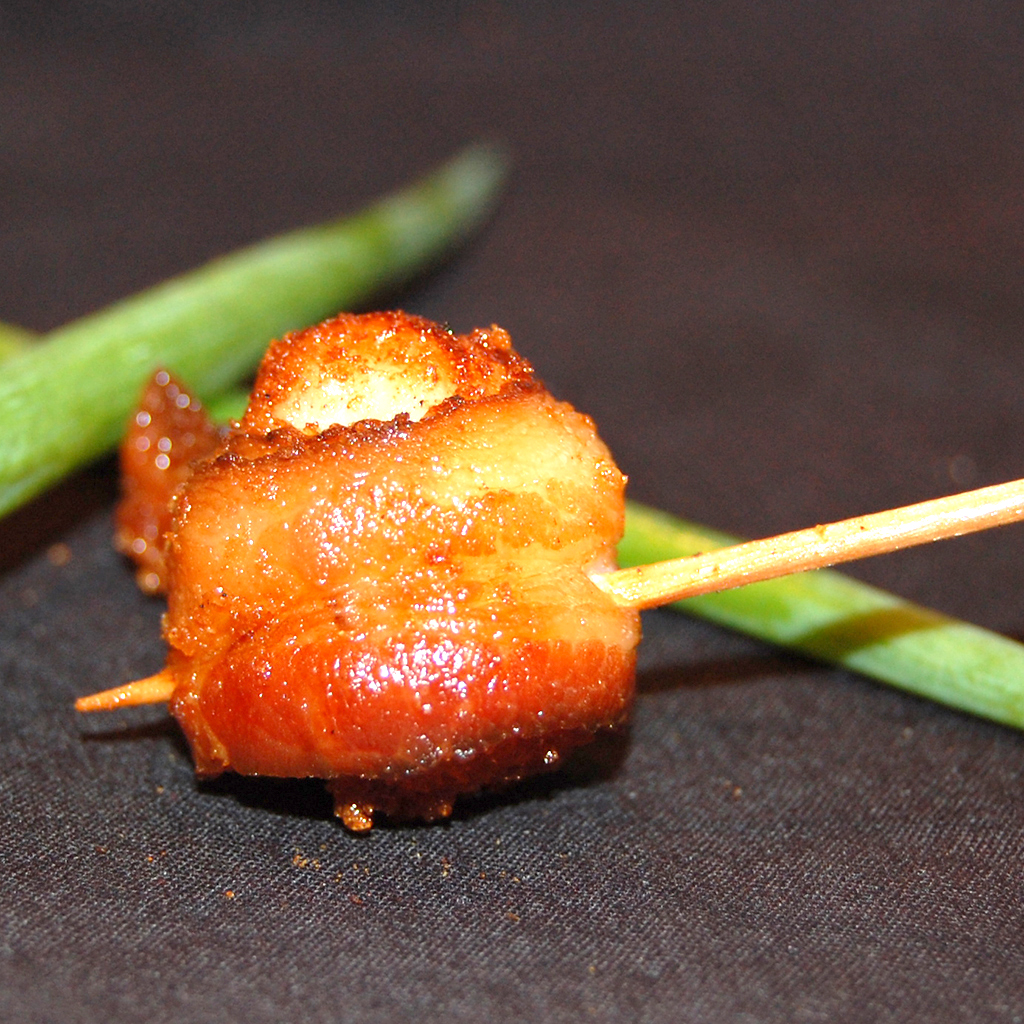 Scallops Wrapped in Bacon
