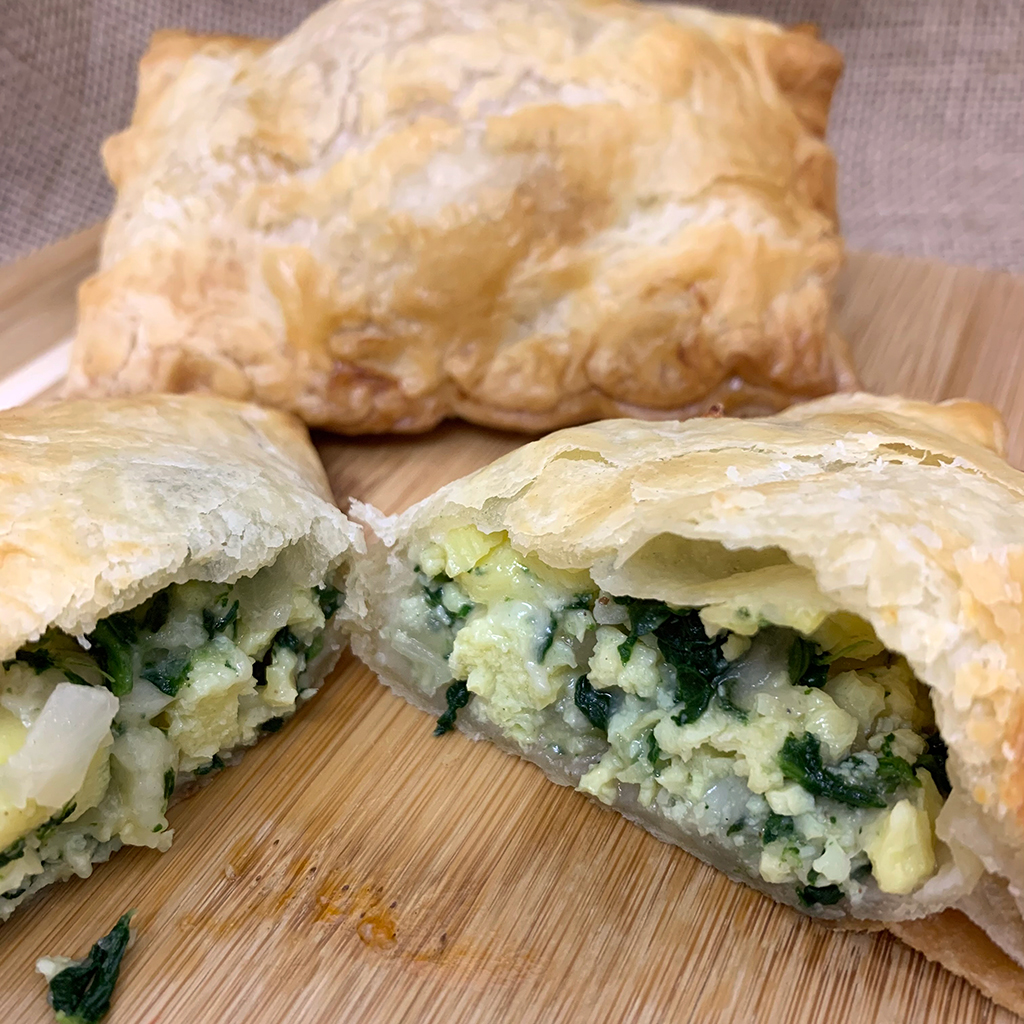 Hand Pie Spinach Egg & Gruyere 4oz.
