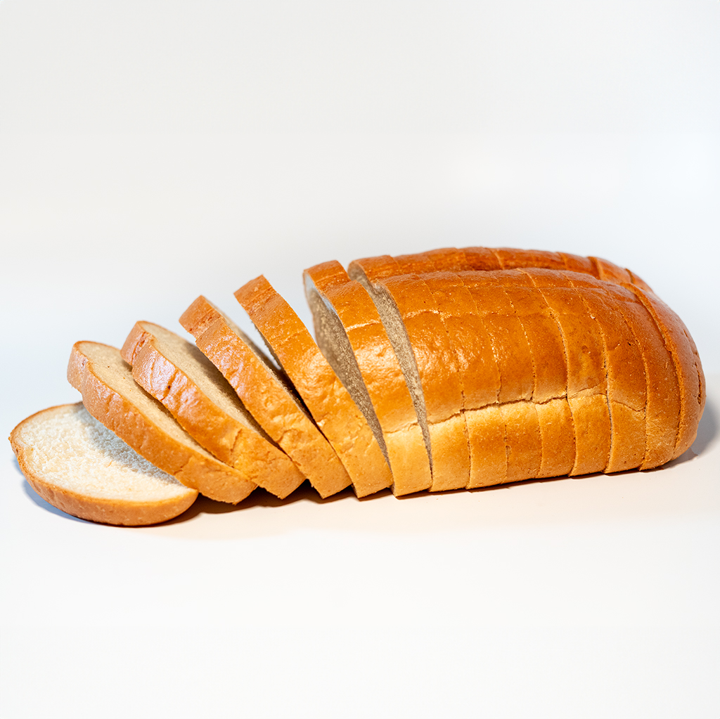 5/8" White Panini Sliced