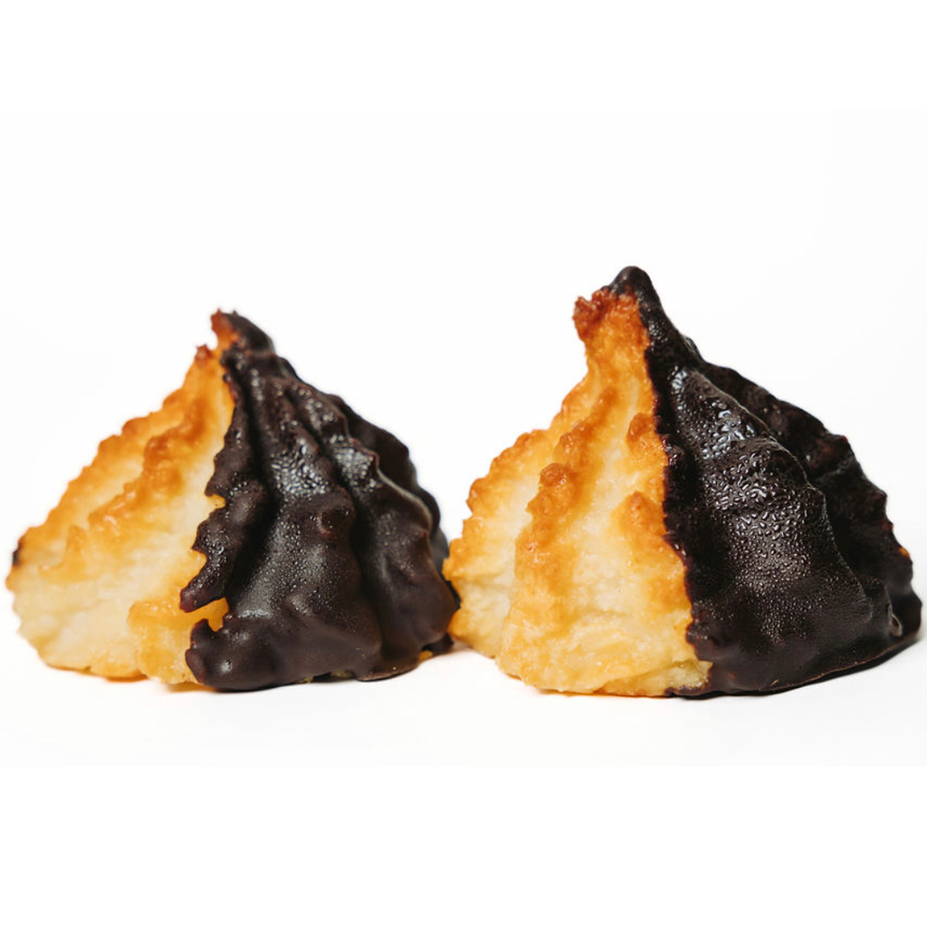 Coconut Macaroon Chocolate Dipped
