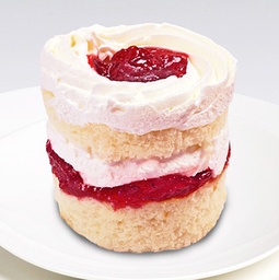 [BAK1130] Individual Strawberry Cake