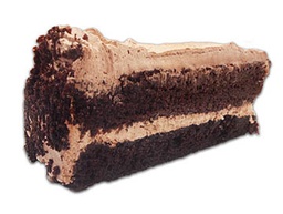 [BAK1199] NSA Banquet Double Choc Cake - 18 Cut