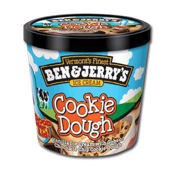 B&J Cookie Dough 3.6oz. Cups | Soft Stuff Distributors