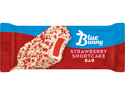Blue Bunny Strawberry Shortcake Bars Soft Stuff Distributors