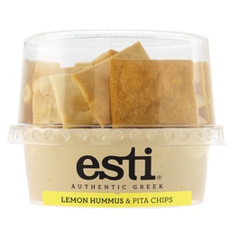 [EST60099] I/W Lemon Hummus with Pita Chips