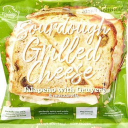 [AFB56428] Jalapeno with Gruyere and Mozzarella Sourdough Grilled Cheese