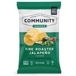 [CS47151] Kettle Chip Fire Roasted Jalapeno 2oz.