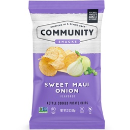 [CS47153] Kettle Chip Sweet Maui Onion 2oz.