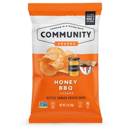 [CS47154] Kettle Chip Honey BBQ 2oz.